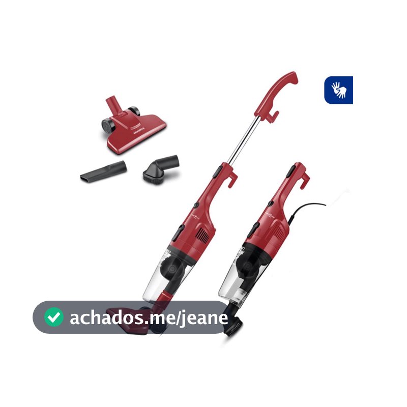Aspirador de Pó Turbo Cycle, Mondal, Vermelho/Preto, 1100W,  - AP-36