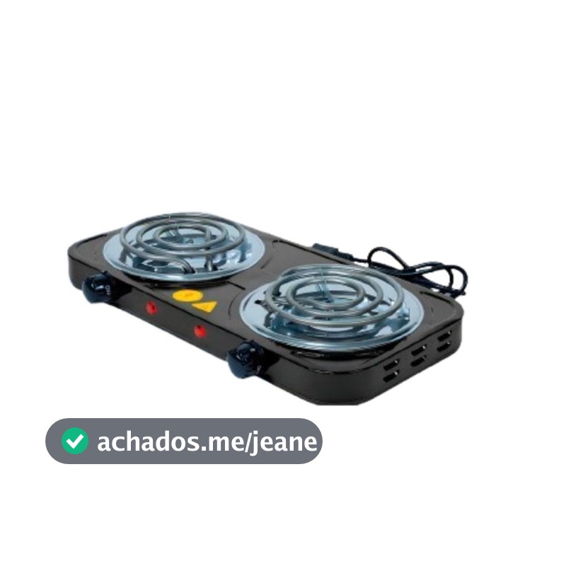 Fogão Fogareiro Elétrico Portátil Cooktop Camping