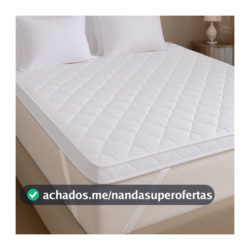 Pillow Top Espuma D33 Hipoalergênico BF Colchões - Solteiro, Casal, Queen e King