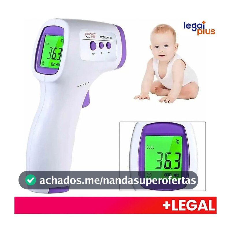 Medição de temperatura corporal do bebê temperatura portátil digital segunda temperatura arma termômetro infravermelho