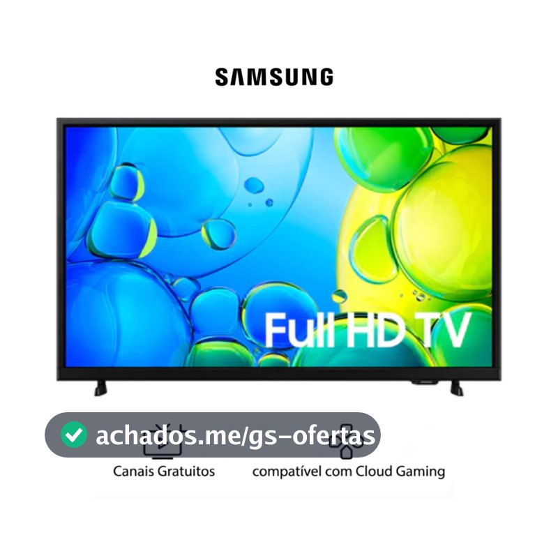 Samsung Smart TV 43 Polegadas FHD Modelo Ls43f6000fgxzd  Xbox Cloud Gaming Com Canais Gratuitos