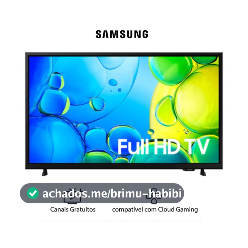 Samsung Smart TV 43 Polegadas FHD Modelo Ls43f6000fgxzd  Xbox Cloud Gaming Com Canais Gratuitos