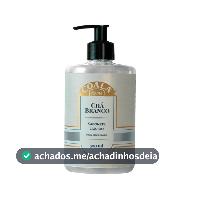 Sabonete Líquido Chá Branco 500ml