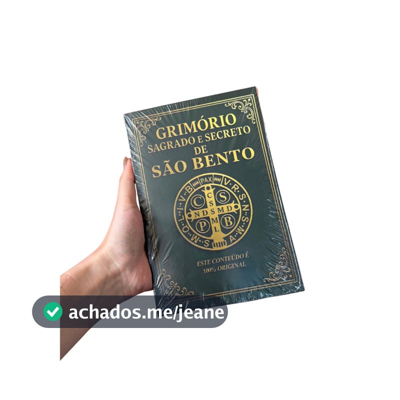 Grimório Sagrado e Secreto de São Bento Livro Fisico Original