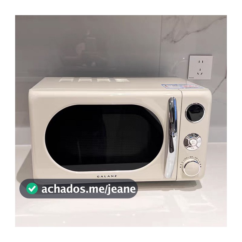 Grans estilo Retro forno de microondas 20L pequeno Mini doméstico totalmente automático novo produto oficial 2024 oficia