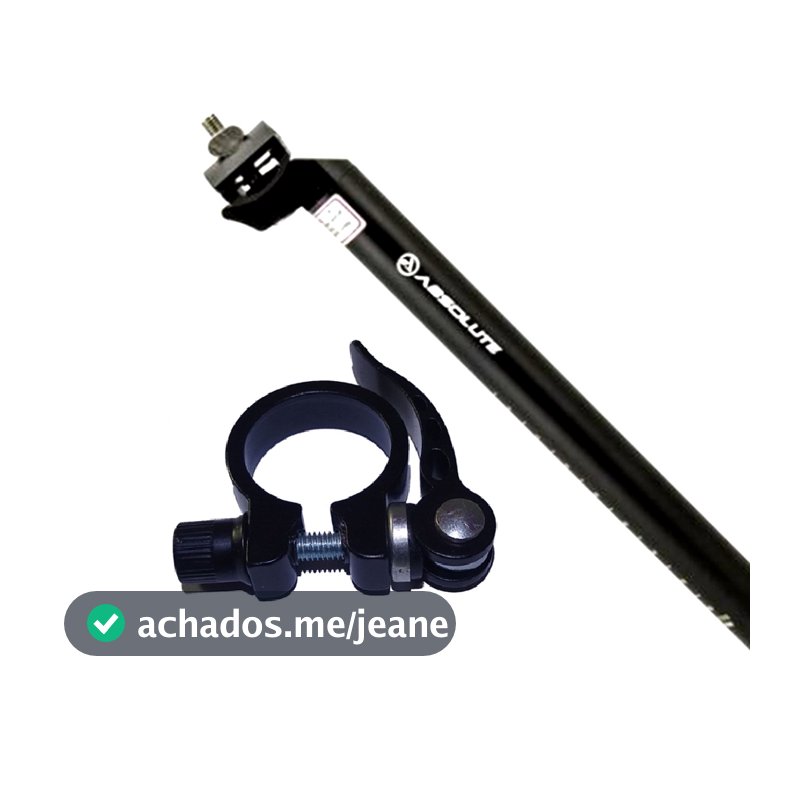 Kit Canote Absolute Alumínio 27.2mm MTB C/ Blocagem 31.8mm