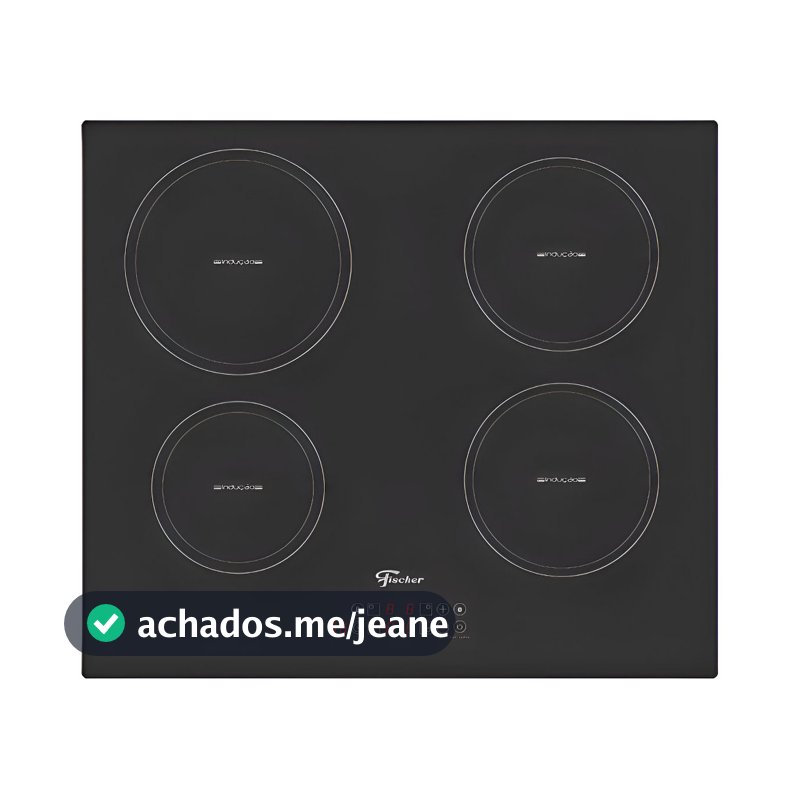 Cooktop De Indução Fischer 4B Vitrocerâmica Com Touch Screen ( 220 Volts )