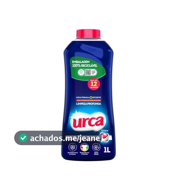 LAVA ROUPAS LIQUIDO URCA  AZUL 1L
