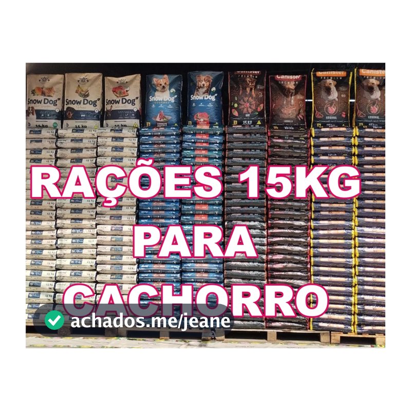 Ração Para Cachorro 15kg Super Premium, Premium Especial, Premium de Alta Qualidade Para Cão Adulto