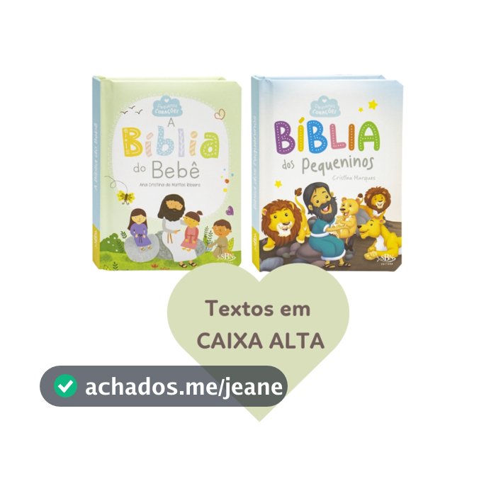 Livro Bíblico do Bebê - dos Pequeninos | Bíblia Infantil para Menino Menina Criança Ilustrado Capa Dura Histórias Jesus