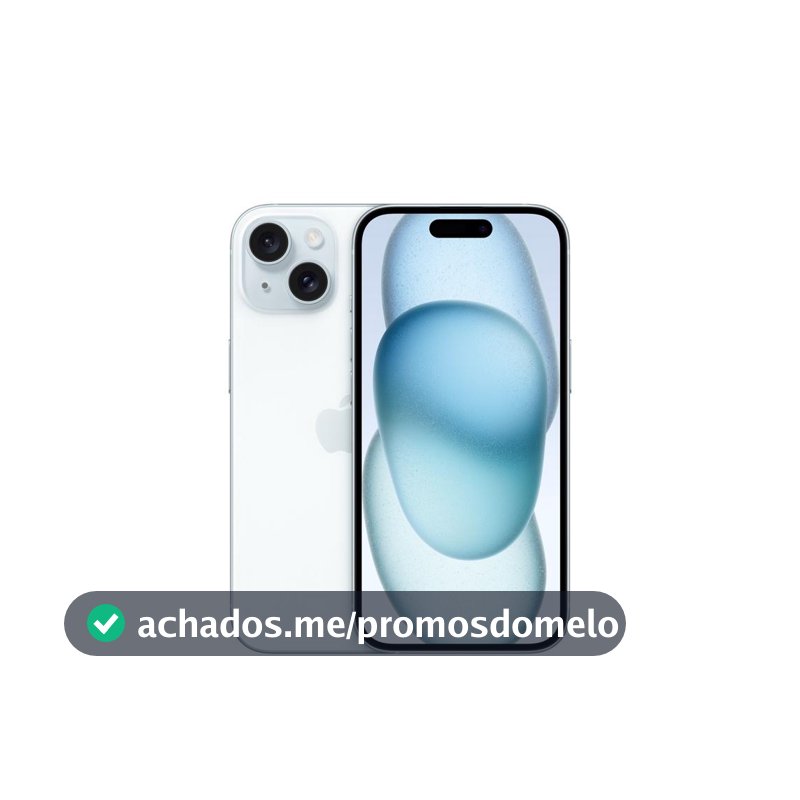 Usado: iPhone 15 128GB Azul Bom - Trocafy - Apple