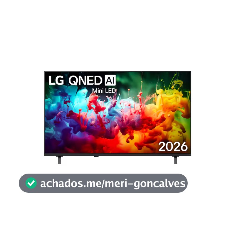 Smart TV 55 Polegadas QNED Mini LED AI 4K QNED70 WebOS 2026 LG