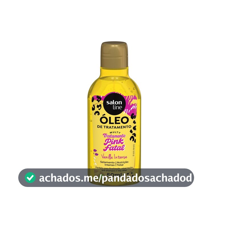 Óleo de Tratamento Cachos dos Sonhos Multy Pink Fatal 50ml
