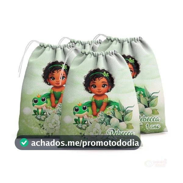 Kit 30 Princesas e Sapo m4  Lembrancinha Personalizada para Festa Infantil Aniversário e Eventos (15x20)