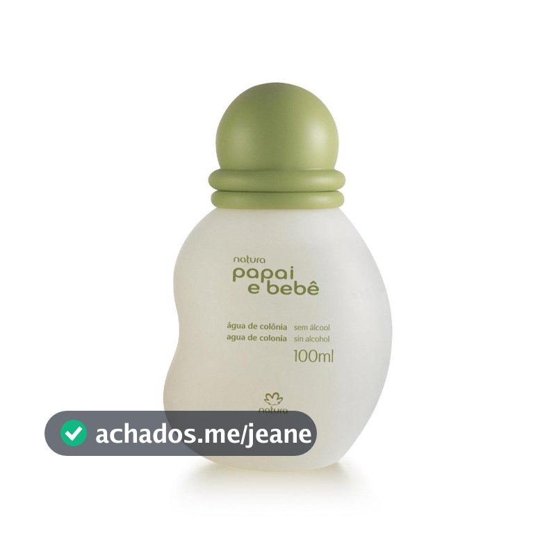 Água de Colônia Natura Papai e Bebê 100 ml