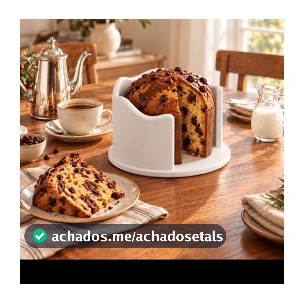 Porta Panetone Natalino Exclusivo Duna | Decoração de Natal 3D