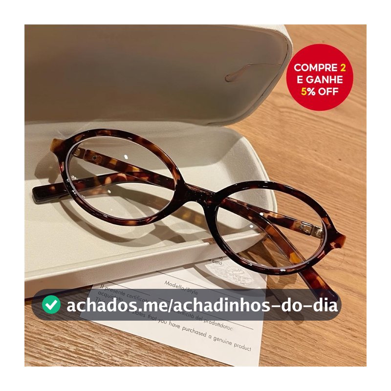 Moda Oval Aro Completo PC Óculos Feminino Simples Leve Durável Quadro De Plástico Uso Diário Design Coreano