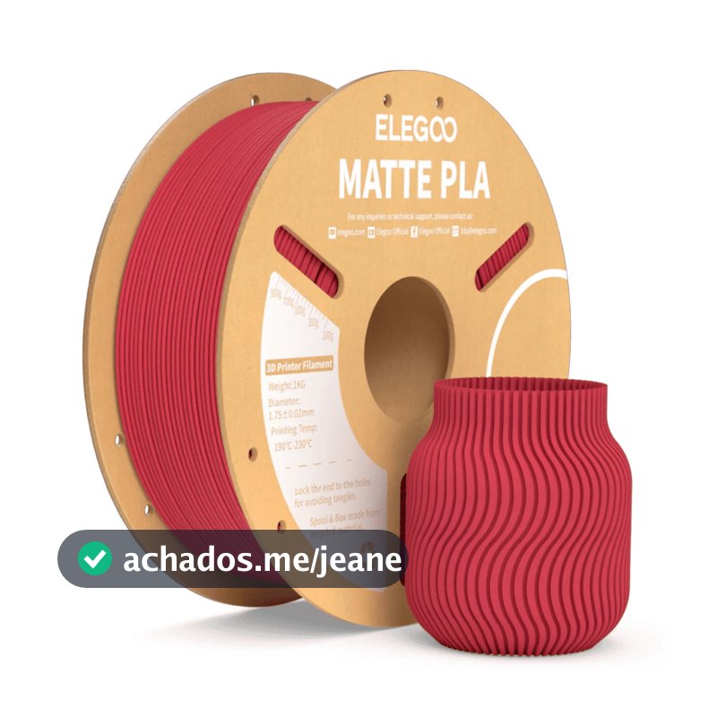 Filamento Elegoo PLA MATTE 1.75mm 1Kg