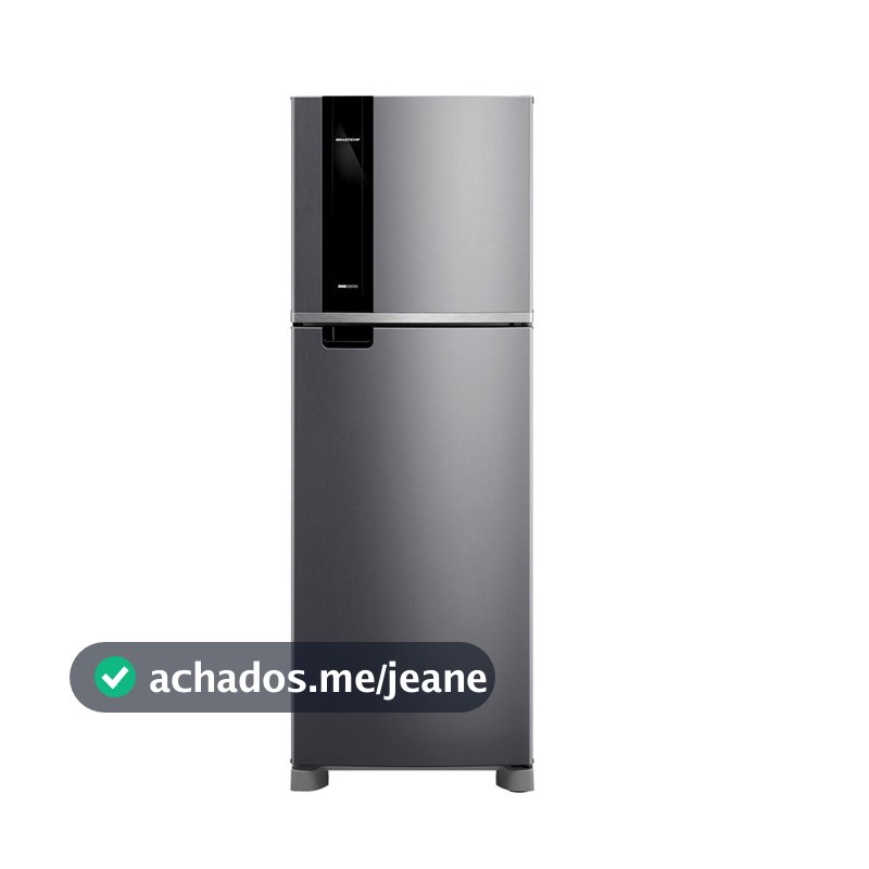 Geladeira Brastemp 385 Litros Frost Free Duplex Inox BRM46MK 127V