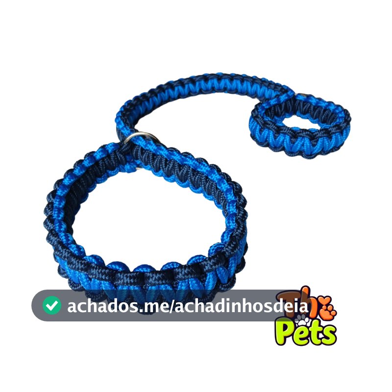 Guia Cachorro Grande Resistente e Confortável para Passeio