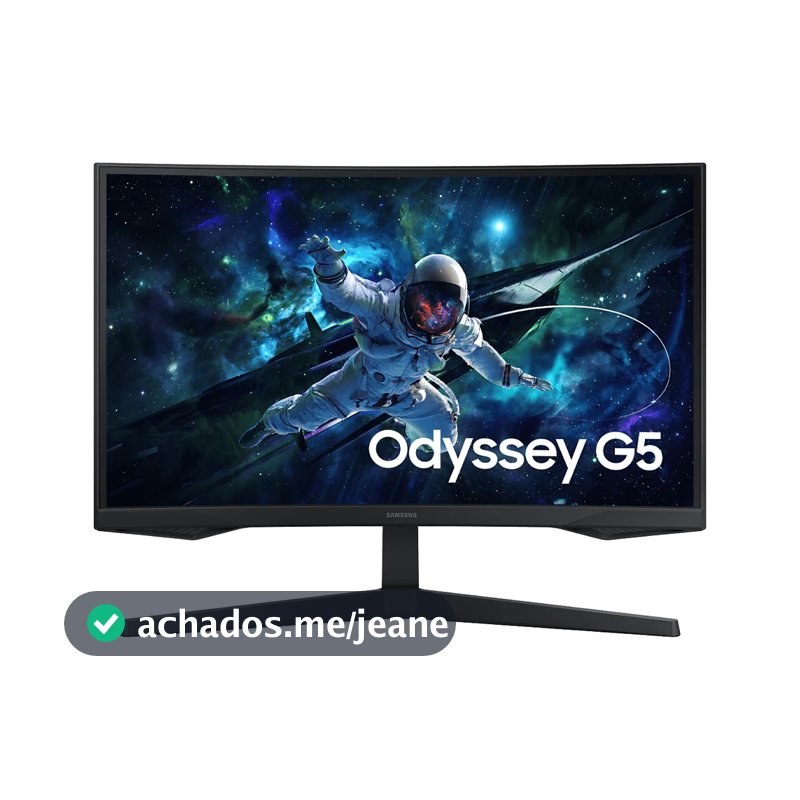 Monitor Curvo Samsung Odyssey G5 27" Gamer LS27CG552ELMZD