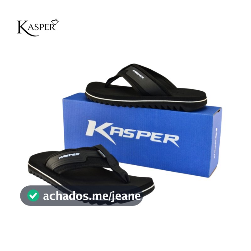 Sandália Chinelo   KASPER Original Leve Macio e Confortavel Promoção