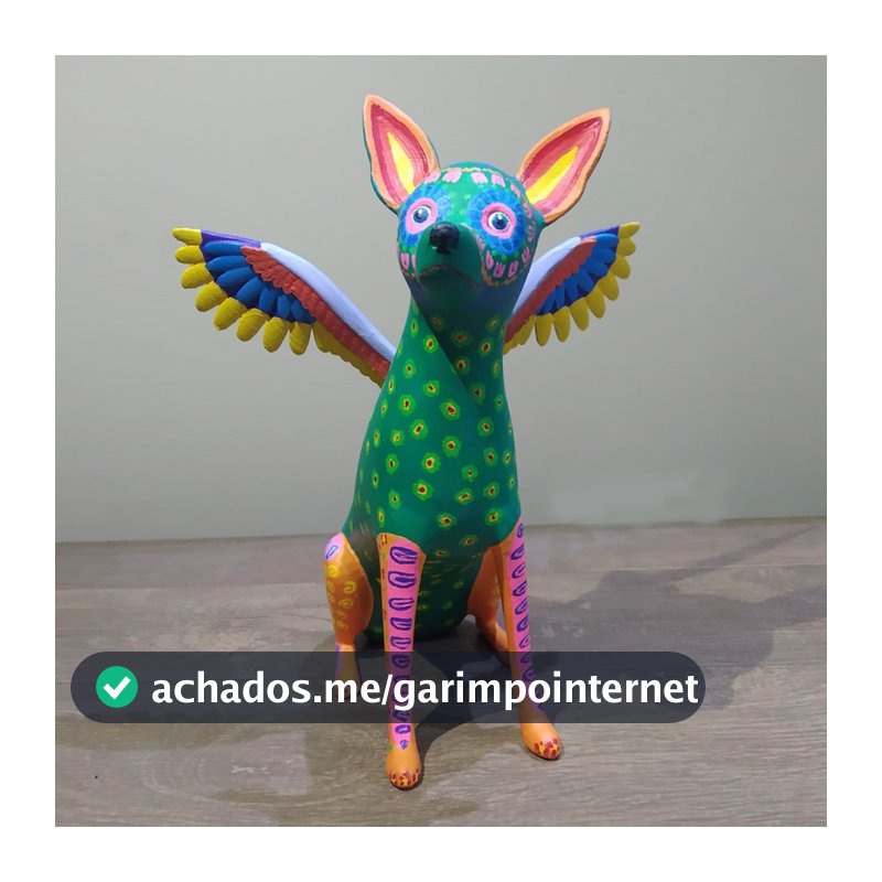 Escultura Alebrije Pinscher