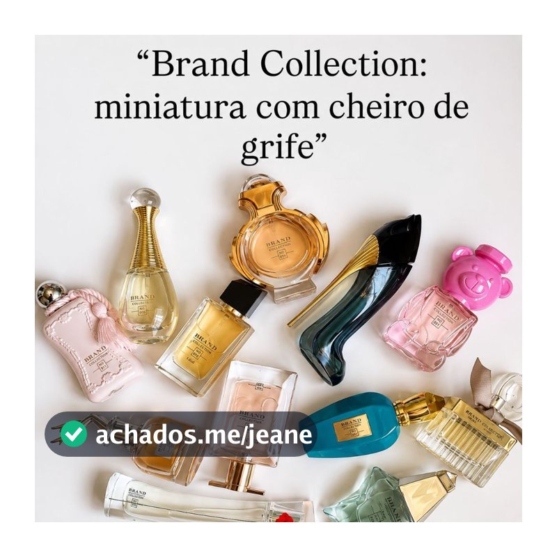 TOP Mais Vendidos Brand Collection 25 ml Miniatura  luxo Eua de Parfum Alta fixação