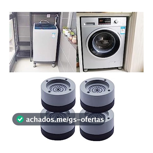 Suporte Pé Para Maquina de Lavar Lava Louças Geladeira Fogão Sofá Mesa e Muito Mais PÉ maquina de lavar