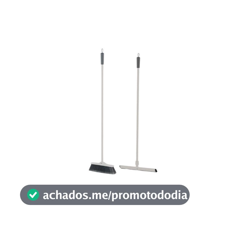 Kit Vassoura e Rodo Ou Linha Flow