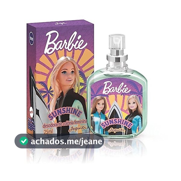 Barbie Sunshine Desodorante Colônia Feminina 25ml - Jequiti