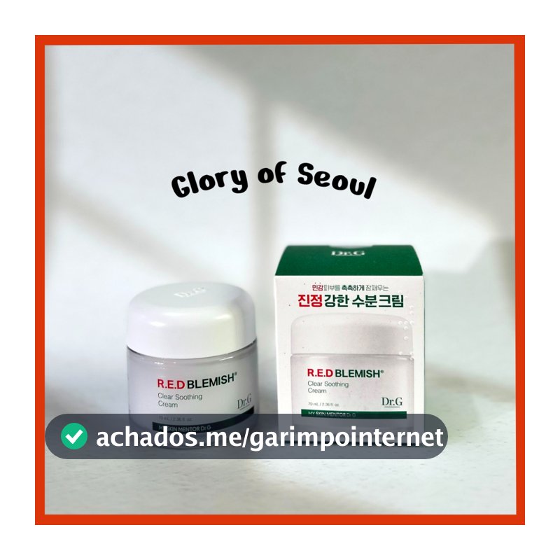 [Dr.G] R.E.D Blemish Clear Soothing Cream (70ml/50ml) 5-cica complex