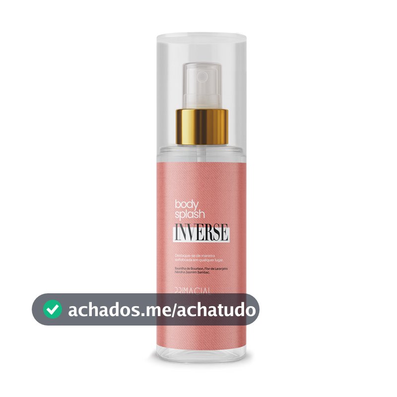 BODY SPLASH FEMININO INVERSE 200ML - PRIMACIAL PERFUME AMBAR FLORAL