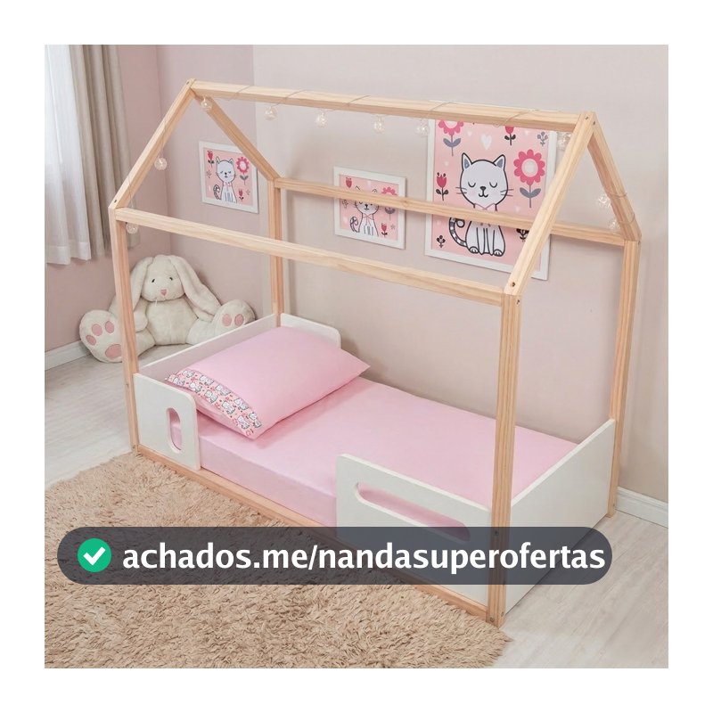 Jogo Lençol montessoriano 2 Peças Fronha Ponto Palito Percal 400 fios