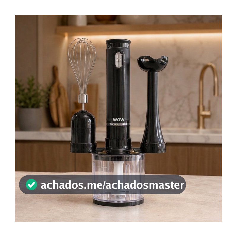 Mixer Vertical Processador De Alimento Turbo 110v