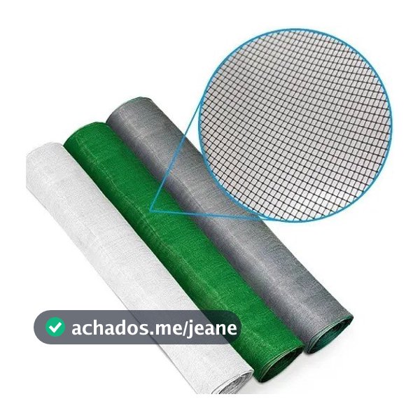 Tela Mosquiteiro Proteção Janela Porta Ulta Forte Até 1,50m Altura
