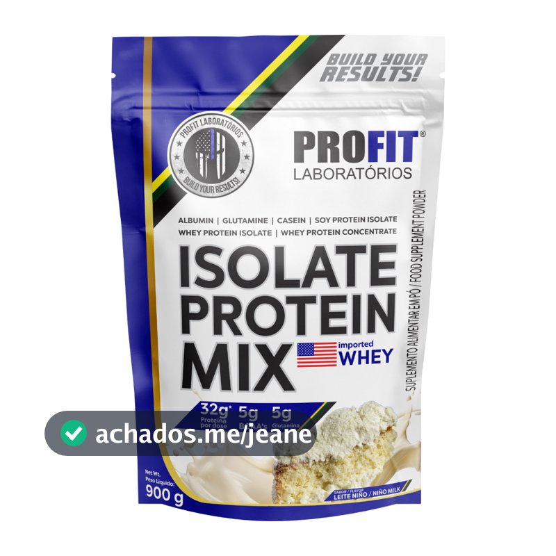 Isolate Protein Mix 900g - Profit laboratórios