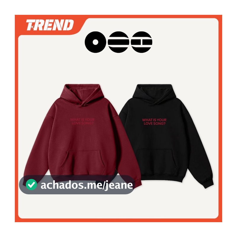 Moletom Unissex BANGTAN ARIRANG WORLD TOUR Merch Qual É Sua Canção De Amor