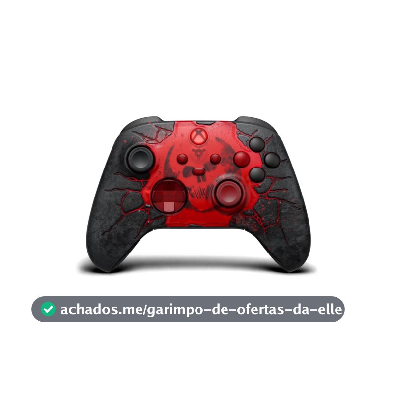 Controle sem fio Xbox Series Ed. Limitada Gears of War E-Day