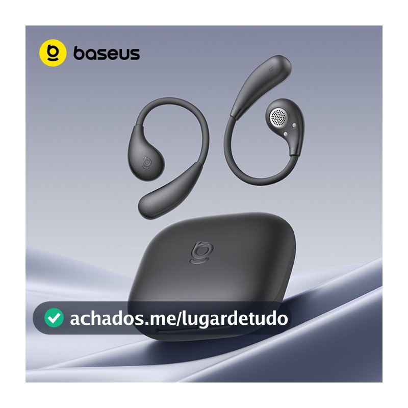 Baseus Eli Sport 1 / BF1 Lite Fones De Ouvido Abertos Bluetooth 6.0  Sem Fio OWS Condução De Ar Baixo Som