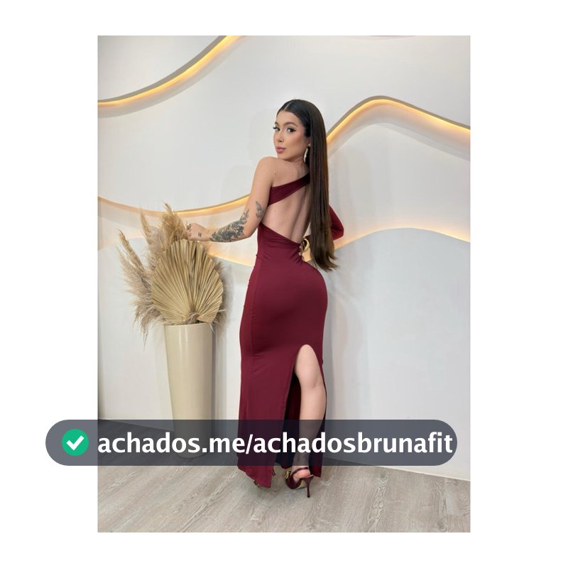 Vestido Costa Nua inverno Um ombro Só manga longa com Fenda charmoso gringo longo