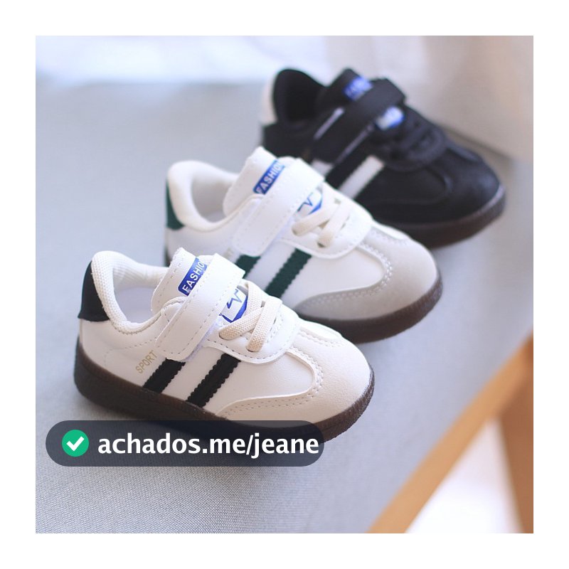 Tênis infantil 0-3 anos de  bebê Calçados infantis Menino Menina Sapatos casuais Leve e macio
