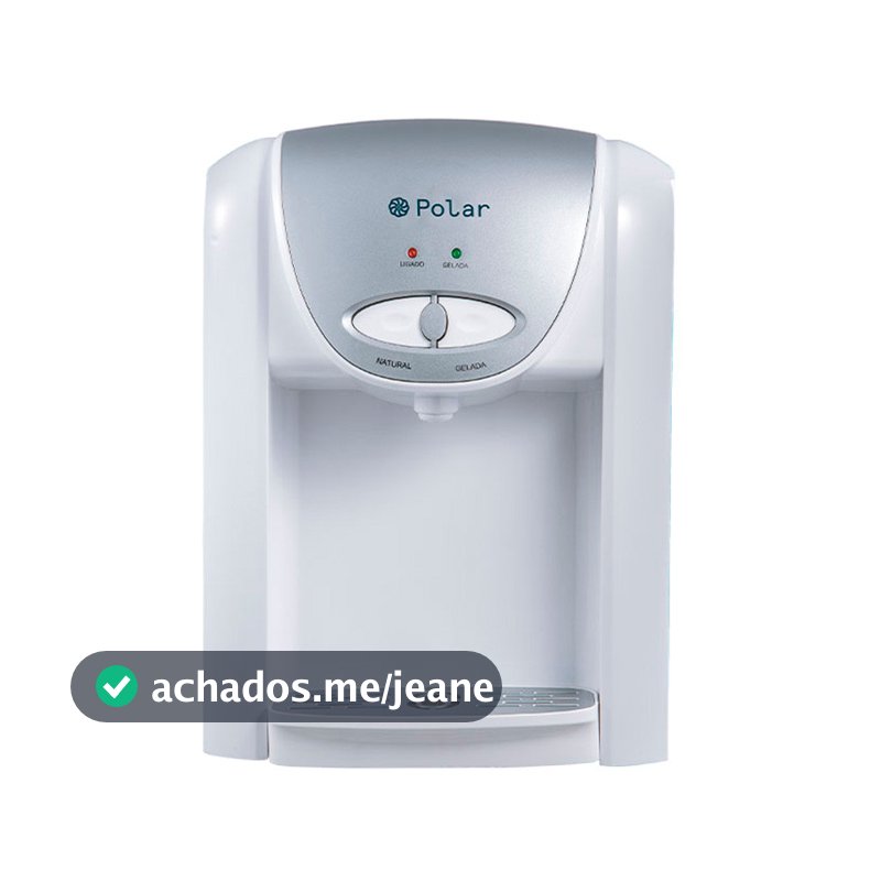 Purificador De Água Eletrônico Polar Branco - Natural e Gelada