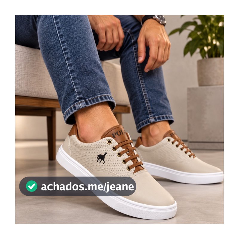 Tenis Masculino Sapatenis Sapato Polo Imperial Clássico Social Confortável Lançamento