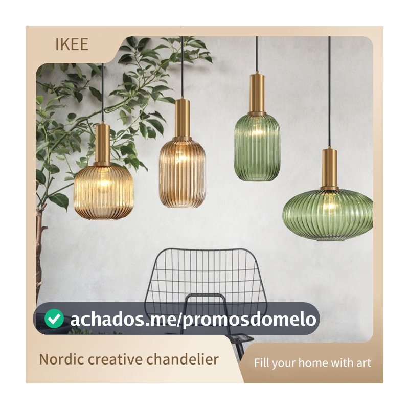 Lustre Sala Jantar Pendente Luminária Teto LED Lustres Cozinha Moderno Lustre Para Sala e Quarto