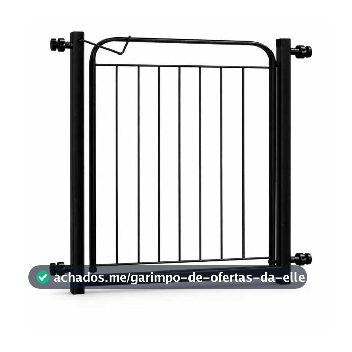 Portão Pet Grade Para Cachorro (68cm Até 153cm) Cercado de Proteção