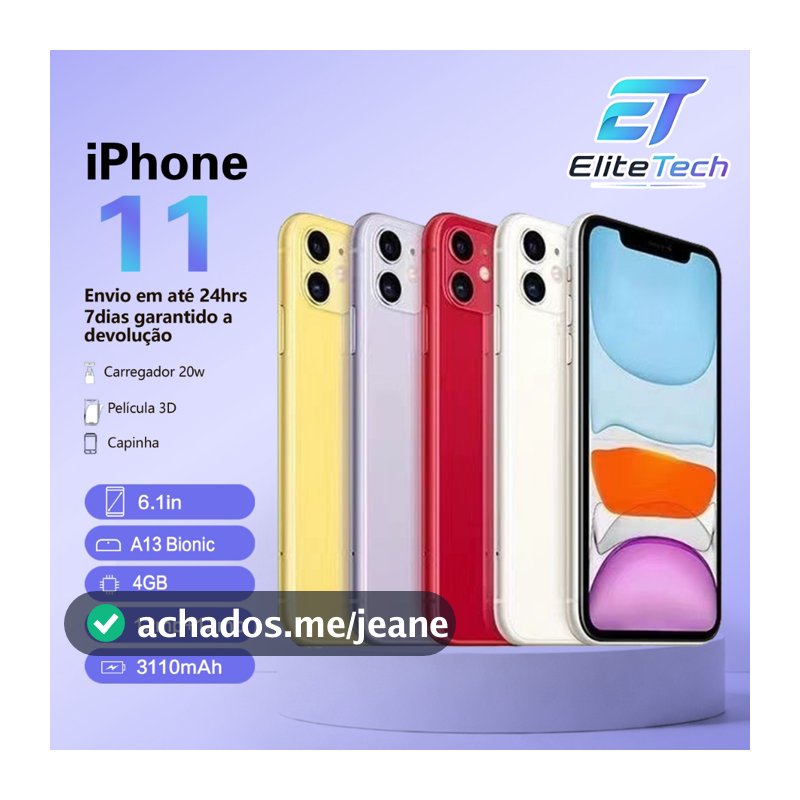 IPhone 11 64gb/128gb/256gb 100% Original | Celular IPhone Apple
