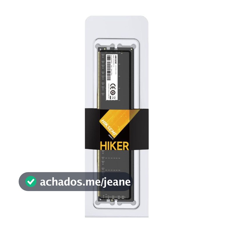 Memória RAM Hiksemi Hiker 8GB DDR4 3200MHz U-DIMM Desktop HSC408U32Z1