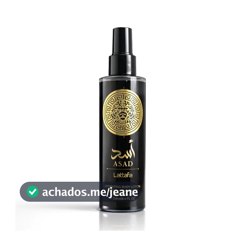 Body Splash Árabe Asad Masculino 250ml Inspirado no Asad Lattafa
