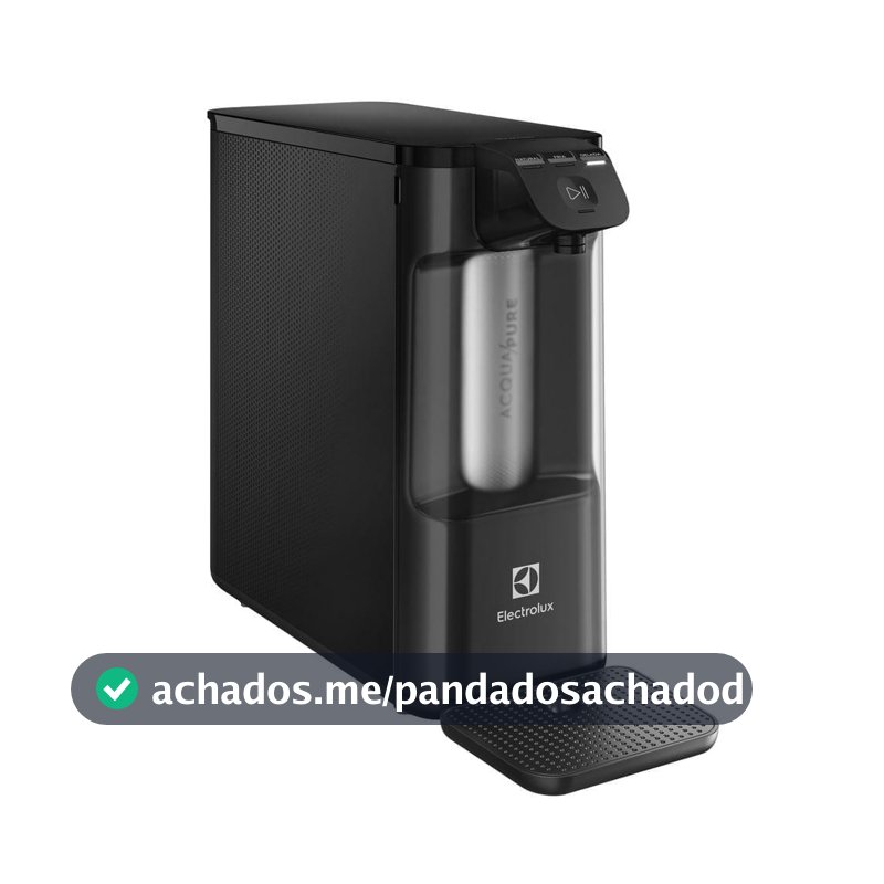 Purificador Electrolux Eletrônico Compacto Experience Pure 4x Digital Preto (PE12P)